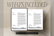 Black & Gray Modern Corporate Resume, a Resume Template by Creatif Foundry (Thumbnail 4 of 7)