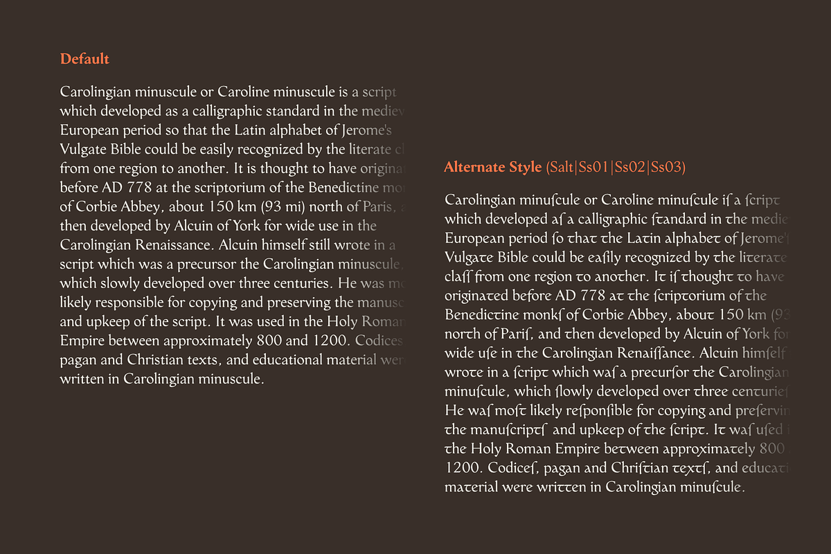 Serat | Flared Serif Family, a Serif Font by Wahyu & Sani Co. (Photo 9 of 15)