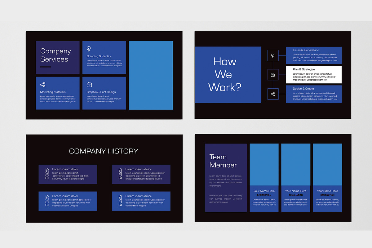 Business Pitch Deck Presentation, a Presentation Template by MightyDesign (Photo 3 of 8)