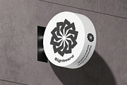 Signboard Round Mock-up, an Advertising Mockup by zippypixelstudio (Thumbnail 10 of 14)