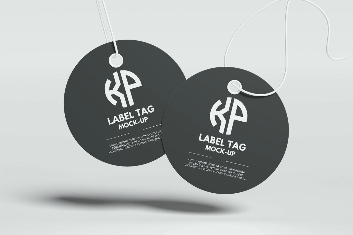 Label Tag Mockup, a Product Mockup by xavier_studio (Photo 5 of 5)