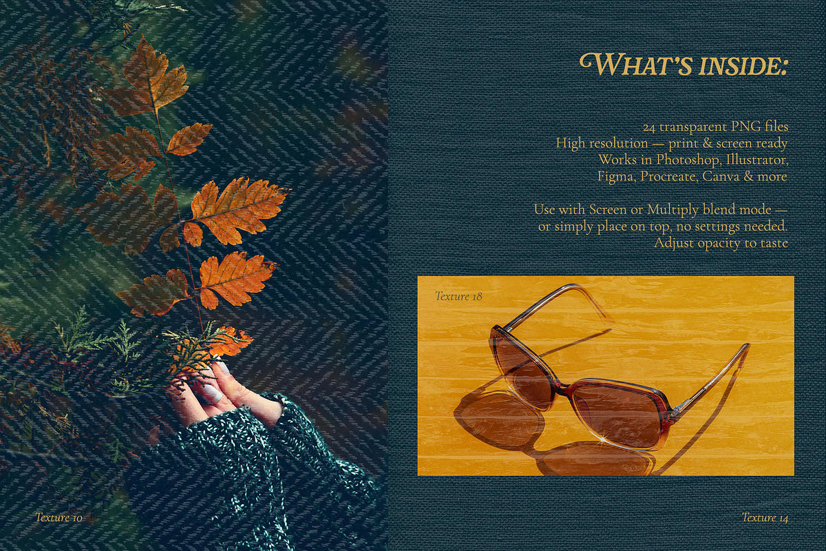 Paper Fabric Leather Texture Overlay, a Texture Graphic by TD fonts (Photo 11 of 11)