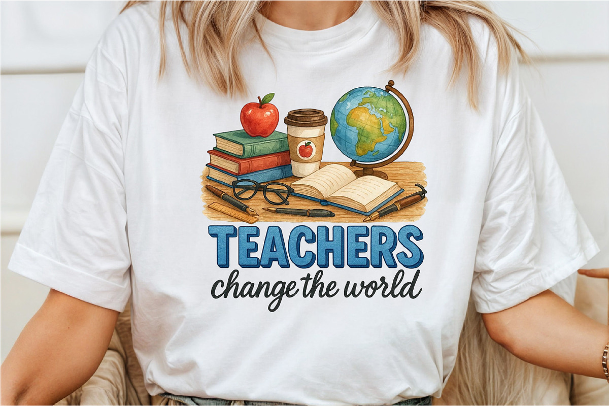 Teachers Change The World Png, a Seasonal Illustration by Rose Art (Photo 3 of 4)
