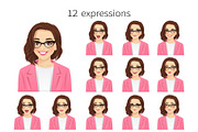 Casual young business woman, a Person Illustration by Volha Hlinskaya (Thumbnail 3 of 6)