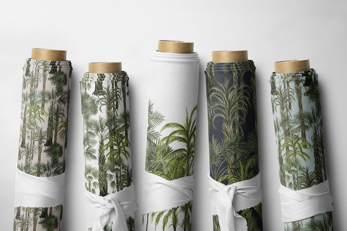 PALM BOTANICAL, a Pattern Graphic by HannaStudio (Photo 2 of 6)