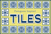Portugues Inspired Tiles, an Object Graphic by JKD by JenniferKuhrDesign (Thumbnail 1 of 9)
