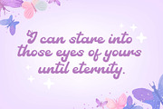 Cute Butterfly - Retro Script Font, a Script Font by Densu Creative (Thumbnail 6 of 9)