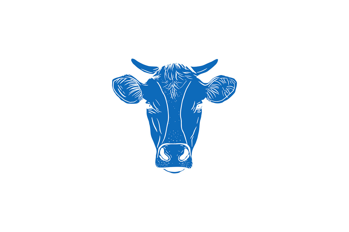 Vector Bovine Graphics, an Animal Illustration by Dorey Kronick Art&Design (Photo 5 of 19)