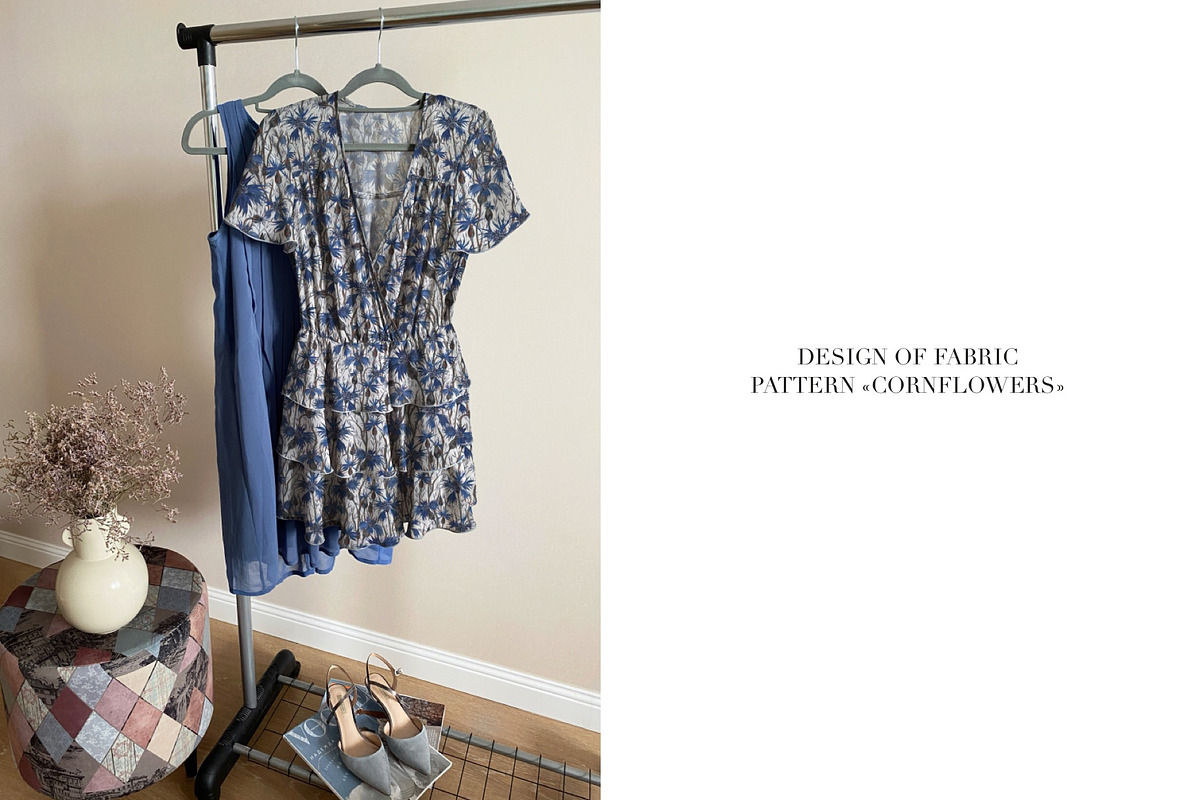 Pattern Cornflowers, an Illustration by PASHKOVA (Photo 4 of 14)