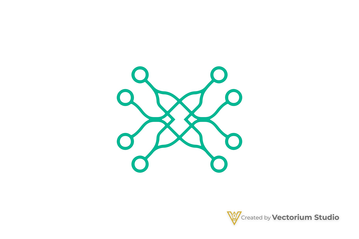 Abstract Network Logo, a Branding & Logo Template by Vectorium Studio (Photo 1 of 16)