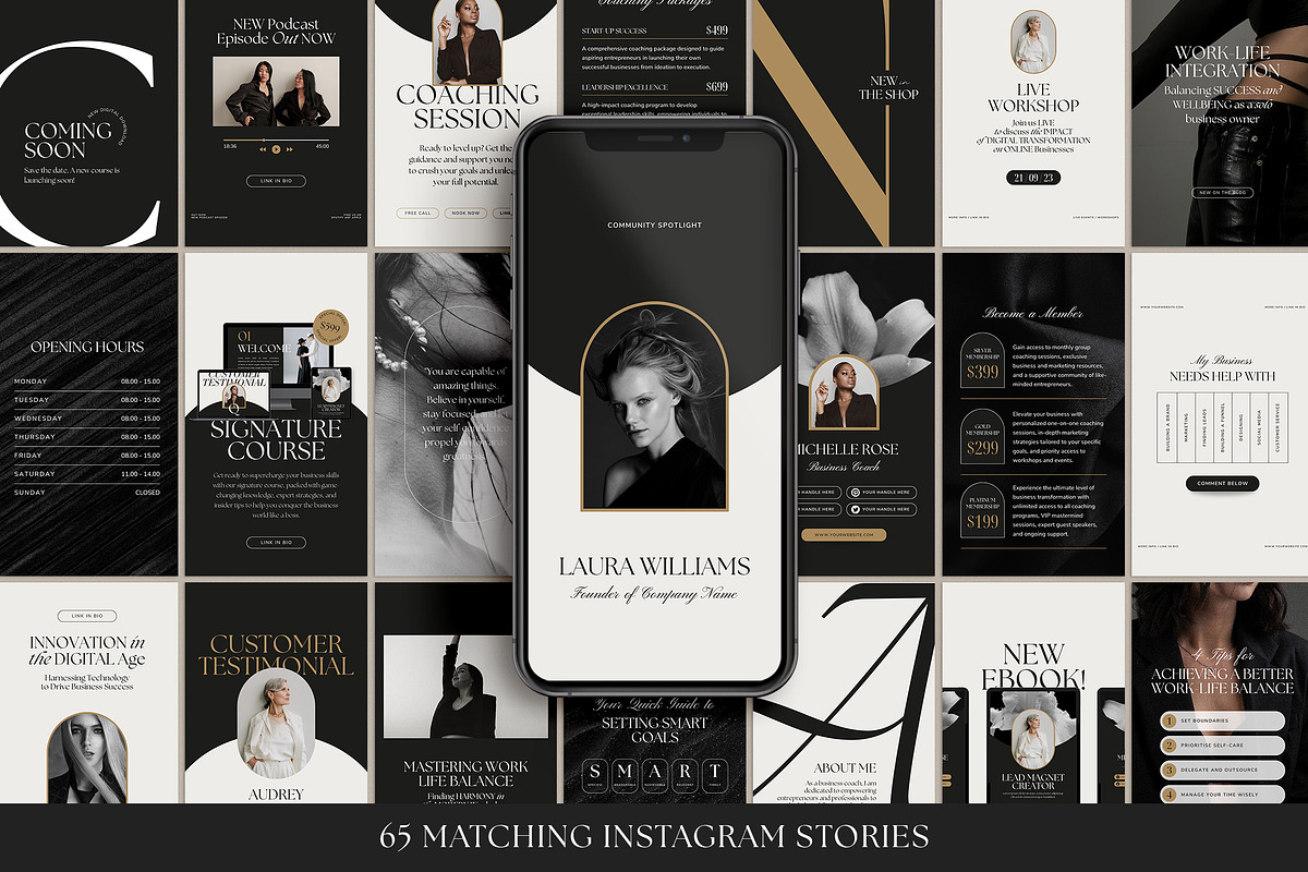 Business Course Creator Bundle CANVA, a Magazine Template by Studio Loire (Photo 5 of 22)