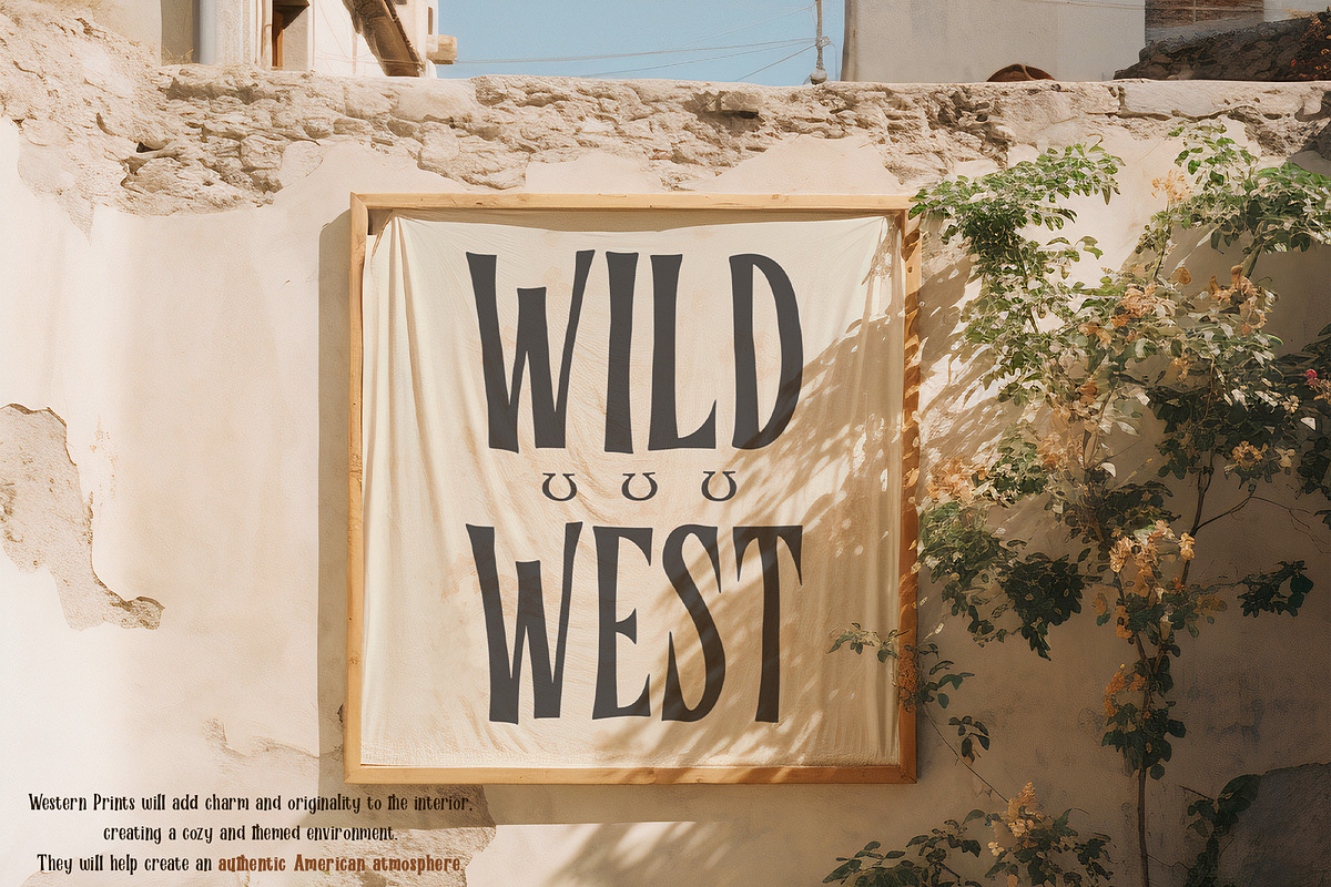 123 Wild West Prints, a Background Graphic by ApetekMarket (Photo 2 of 7)