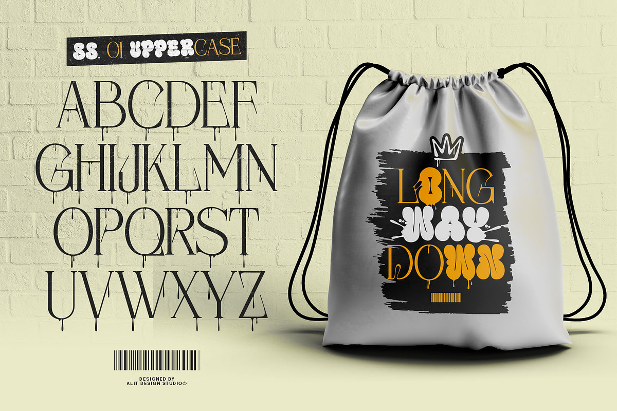 Warior Bomber Typeface, a Serif Font by alit design (Photo 13 of 20)