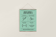 Monoline Covid-19 Prevention Icons, an Outline Icon by Space Between (Thumbnail 6 of 7)