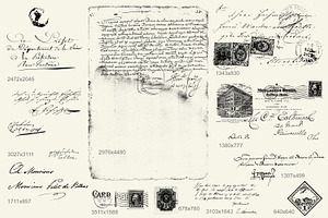 Historic Letters Overlays