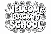 Back to School Coloring Pages design, an Illustration by Amazin_art (Thumbnail 7 of 13)