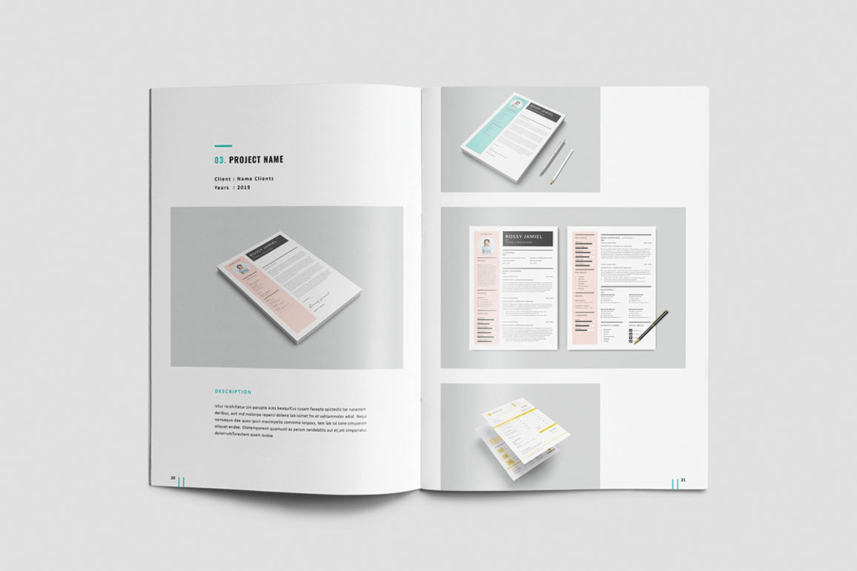 Graphic Design Portfolio, a Brochure Template by Occy Design (Photo 11 of 27)