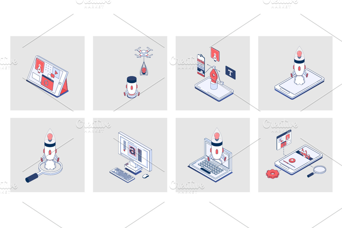 240 Isometric Icons, an Icon by alexdndz (Photo 13 of 31)