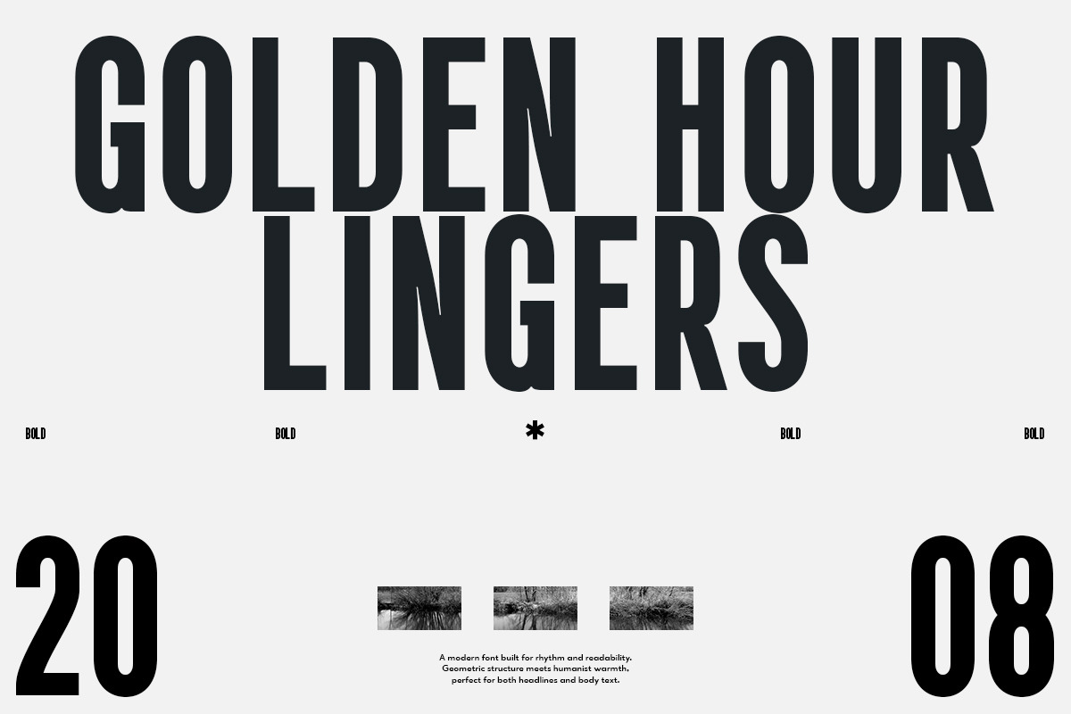 GC Horizon - Modern Bold Condensed, a Sans Serif Font by Glyphonic (Photo 13 of 15)