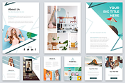 A4 Portal Modern Powerpoint Template, a Presentation Template by Reshapely (Thumbnail 4 of 18)