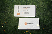 parquet business card, a Business Card Template by Indigo Graphic Shop (Thumbnail 8 of 8)