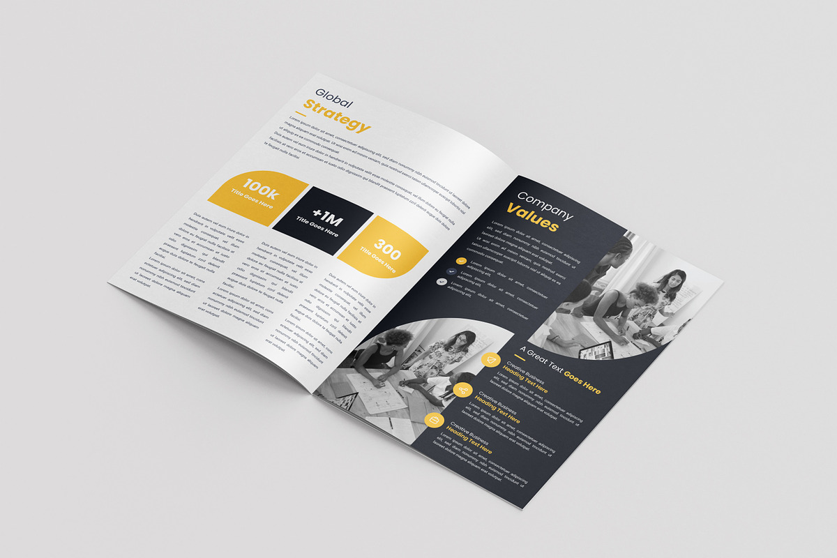 Business Proposal Brochure Template, a Brochure Template by zahidhossainalif (Photo 6 of 8)