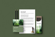 Foggy Forest Watercolor Set, an Illustration by AlineArtStore (Thumbnail 6 of 13)
