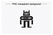 Bundle of Robot Avatars Icons, a Solid Icon by Designfour (Thumbnail 2 of 8)