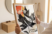 Person Holding Frame Mockup, a Mockup by DesignRocket (Thumbnail 6 of 8)