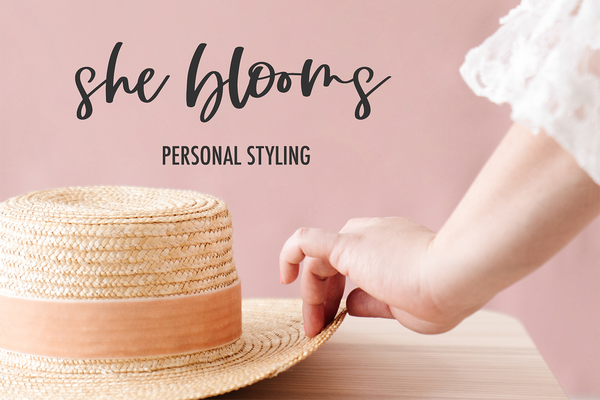 Looking Glass Script, a Script Font by Beck McCormick (Photo 5 of 10)