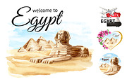 Welcome to Egypt, an Illustration by Daria Ustiugova (Thumbnail 1 of 8)