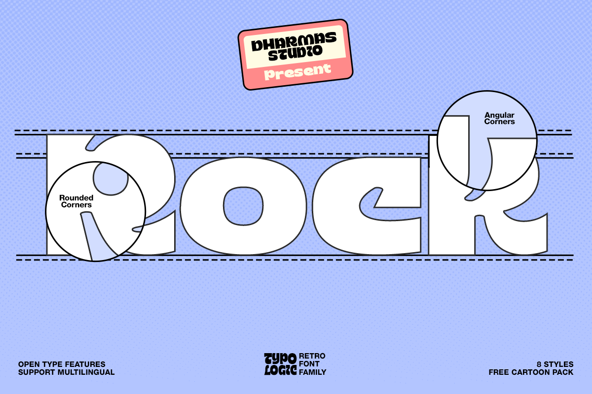 Typologic - Cartoon Family + Assets, a Sans Serif Font by Dharmas Foundry (Photo 10 of 16)