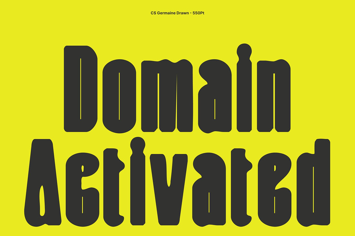 CS Germaine Drawn, a Sans Serif Font by Craft Supply Co. (Photo 2 of 8)