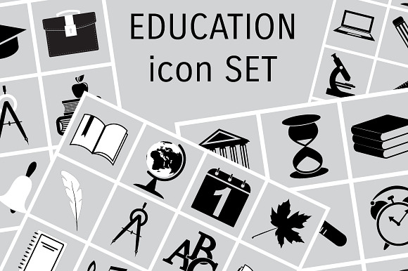 Education Icon Set