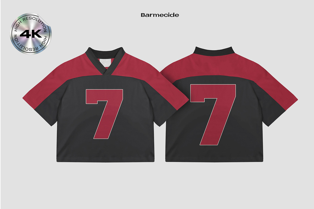 JERSEYS MOCKUP BUNDLE, a Shirt Mockup by Barmecide Mockup Studio (Photo 7 of 7)