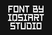 Oksporty - Sport Font, a Sans Serif Font by Iqsiart Studio (Thumbnail 3 of 7)