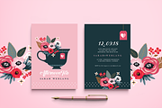 Afternoon Tea Invitation, an Invitation Template by Werlang Paper (Thumbnail 1 of 4)