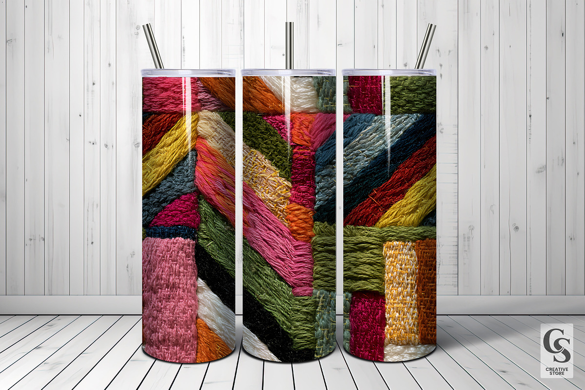 Quilted Patchwork Seamless Patterns, a Pattern Graphic by Creative Store (Photo 5 of 5)