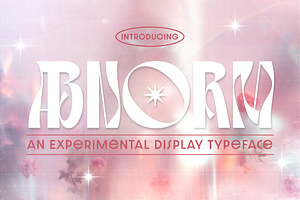 Abnorm Experimental Display Typeface