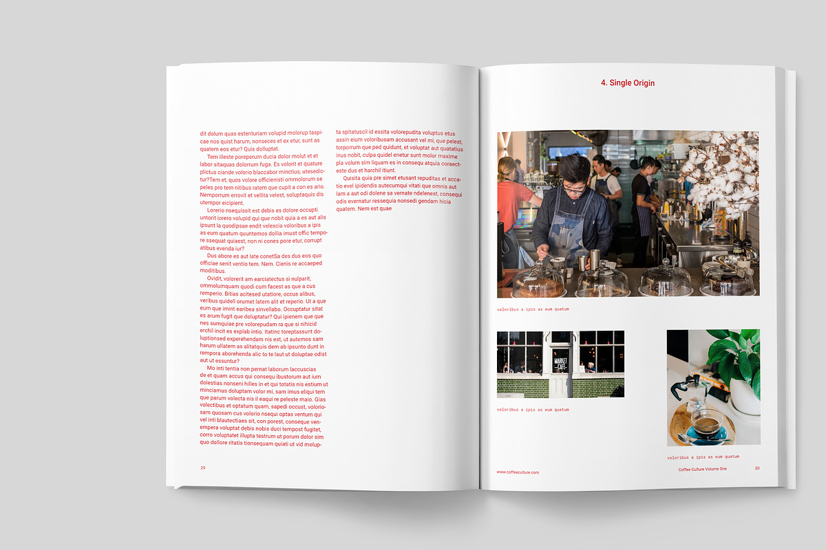 COFFEE CULTURE MAGAZINE, a Magazine Template by MashMish Studio (Photo 21 of 26)
