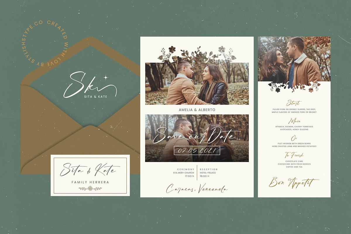 Patchwork Authentic Stylish Font, a Script Font by stylishtype.co (Photo 16 of 20)