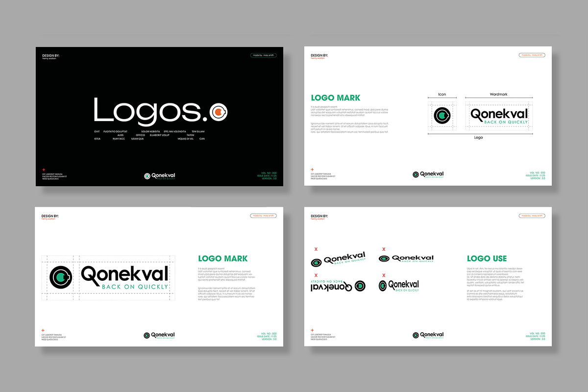 Brand Guideline Template preview 3