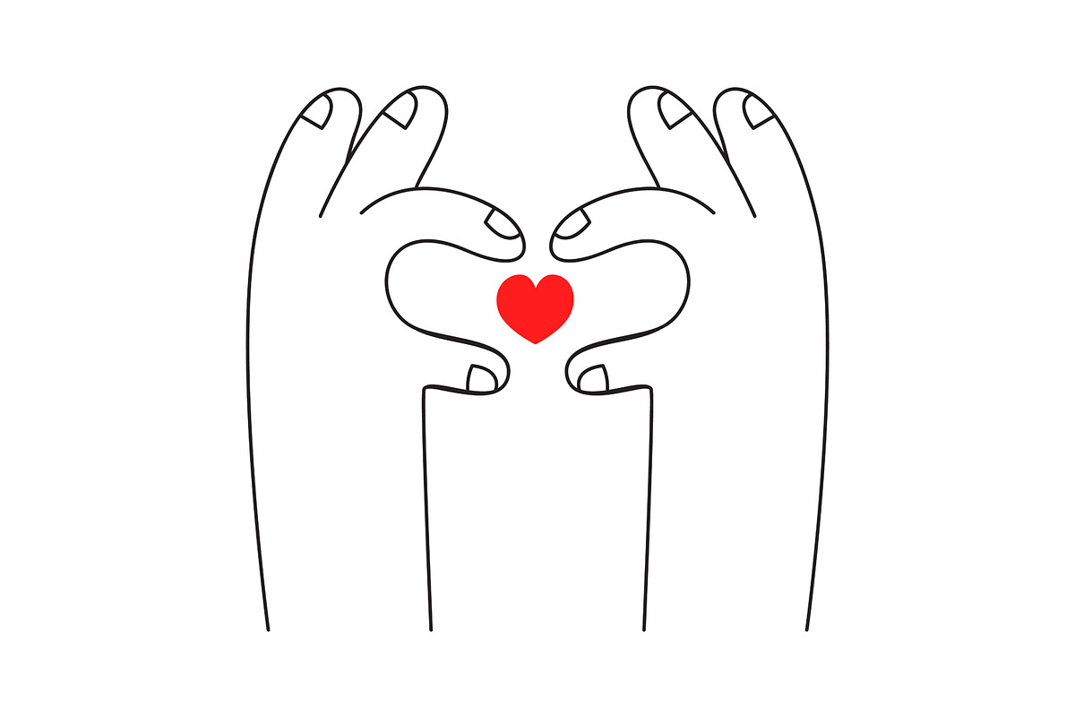 Valentines Day Heart Characters, a Healthcare Illustration by the_myro (Photo 15 of 21)