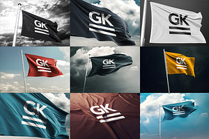 3D Flag S Bundle Mock-up