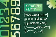 Nexgen - Modern Technology Logo Font, a Sans Serif Font by TokoPress (Thumbnail 10 of 13)