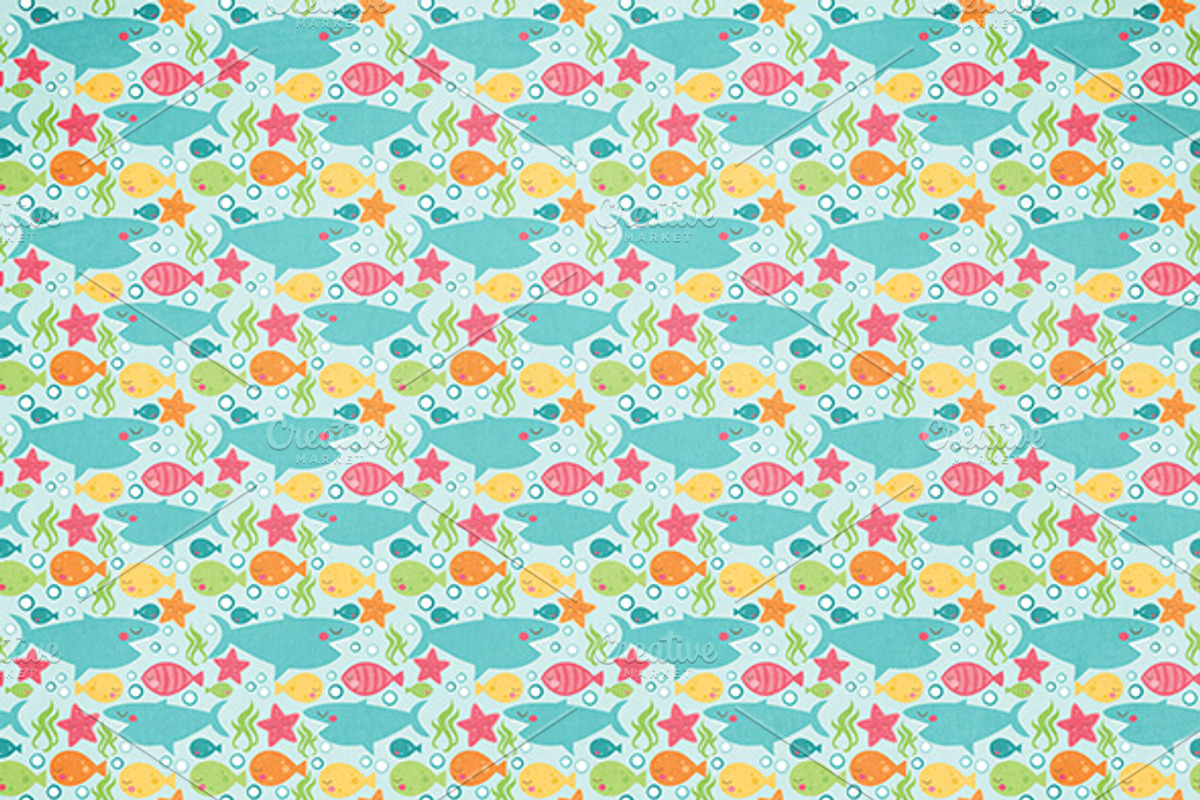 Under The Sea Paper Collection, a Pattern Graphic by Miss Kate (Photo 16 of 17)