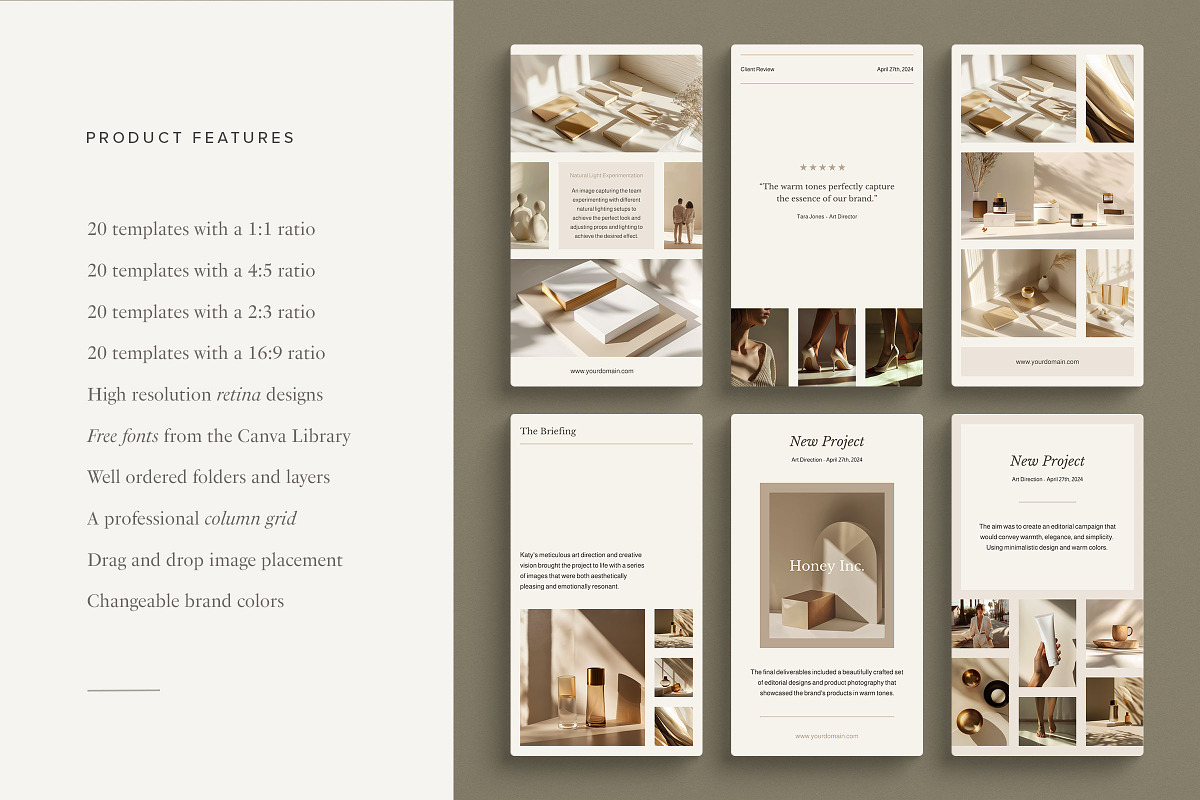 Katy Miles Social Media Kit, a Social Media Template by Ruben Stom (Photo 8 of 20)