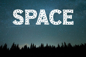 Space Slab Font