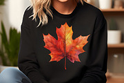 Watercolor Halloween & Fall Clipart, an Illustration by DreamCafeArt (Thumbnail 6 of 7)