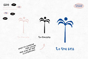Sunny vibes vector illustrations, an Illustration by dicreate (Thumbnail 6 of 11)